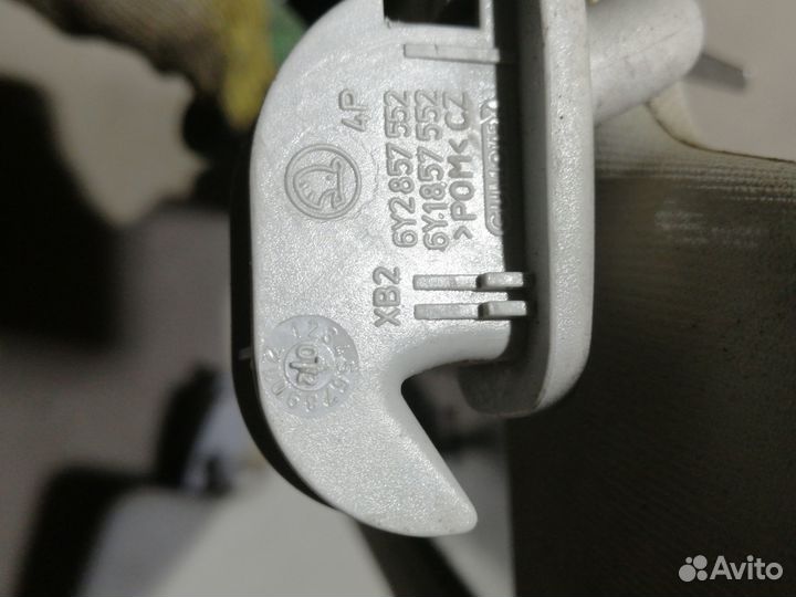 Козырек солнцезащитный Skoda Fabia 1999-2007