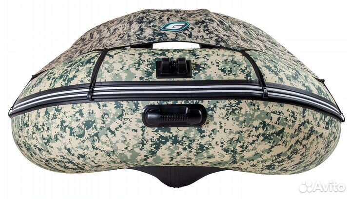 Лодка Gladiator C420AL camo в кредит
