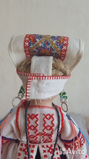 Кукла ижорская (с фарфоровым лицом и ручками)