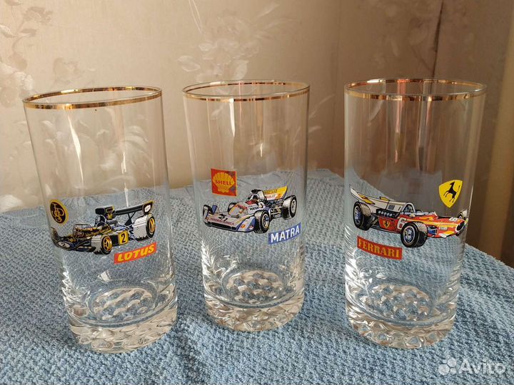 Стакан с машиной СССР