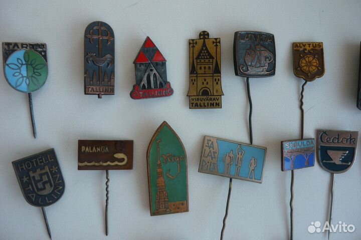 Значки советской Прибалтики