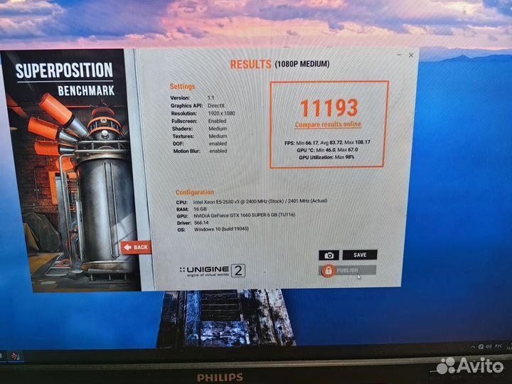 Gtx 1660 super palit гарантия идеальное состояние