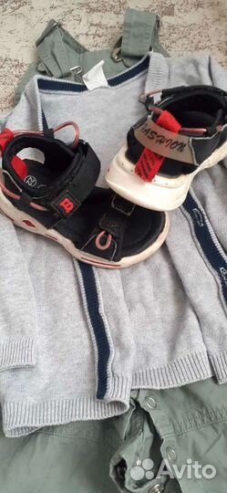 Летние вещи на мальчика 80-86-92