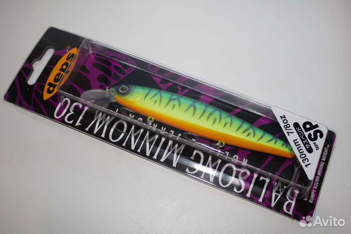 Воблеры Deps Balisong Minnow SP и Longbill