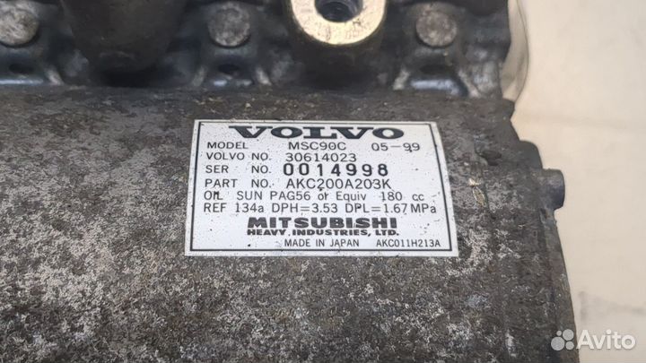 Компрессор кондиционера Volvo S40 / V40, 2001