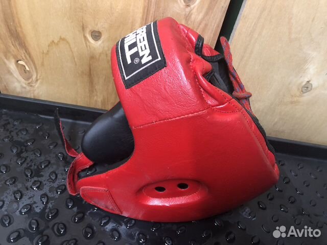 Шлем боксерский детский green hill