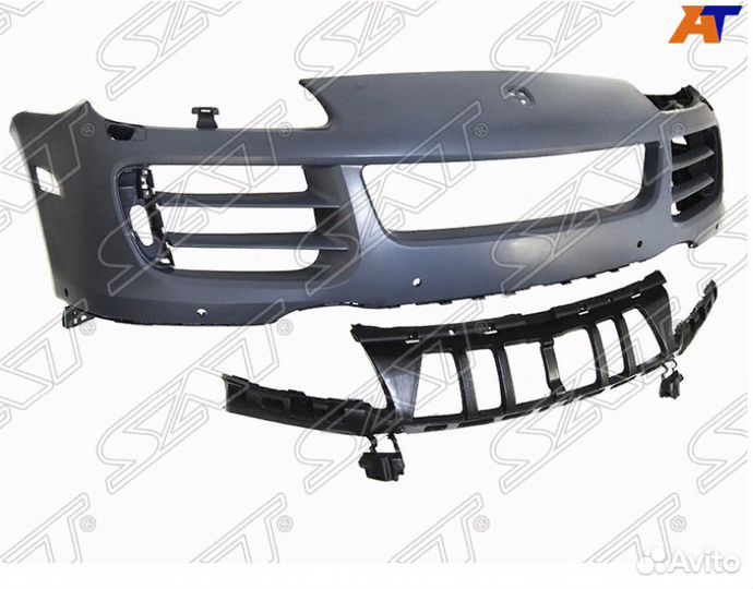 Бампер передний porsche cayenne 07-10