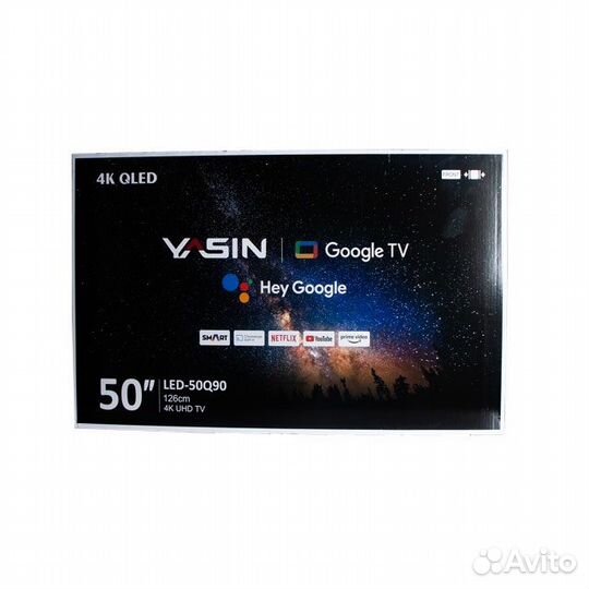 Телевизор Yasin SMART голосовое (50') 50Q90 Qled