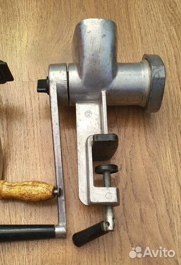 Мясорубка ручная СССР чугунная