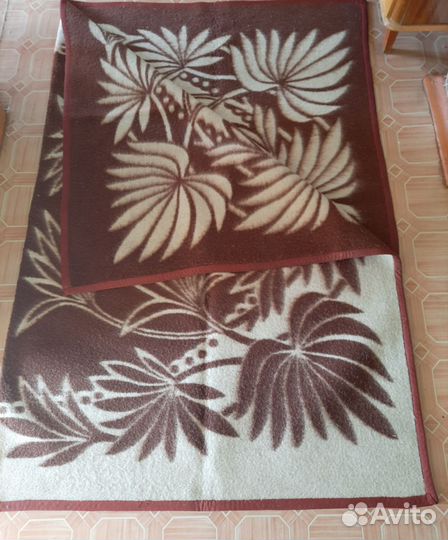 Одеяло шерстяное бу