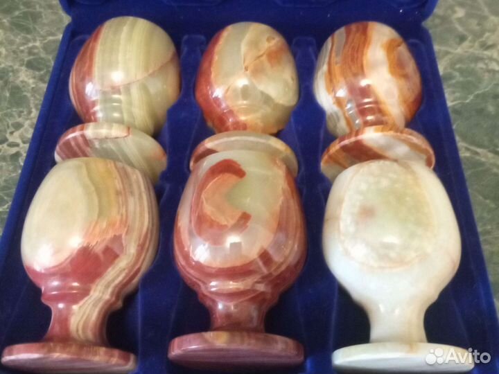 Подарочные рюмки из оникса