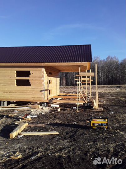 Дом каркасный 6х9с мансардой