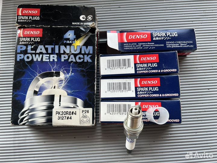 Комплект свечей Denso Platinum PK20R8#4