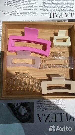 Заколка крабик