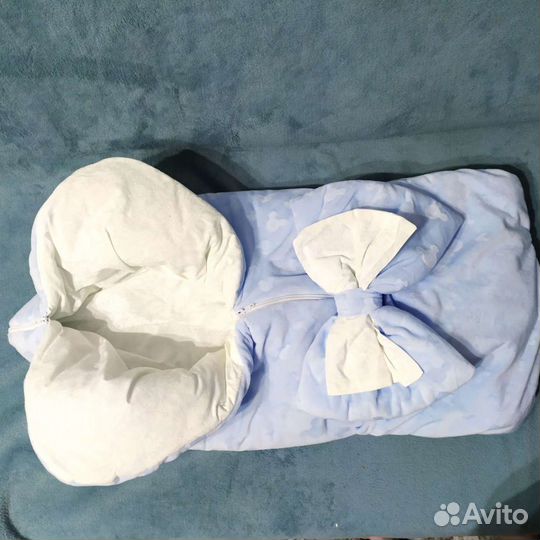 Конверт на выписку весна осень для мальчика