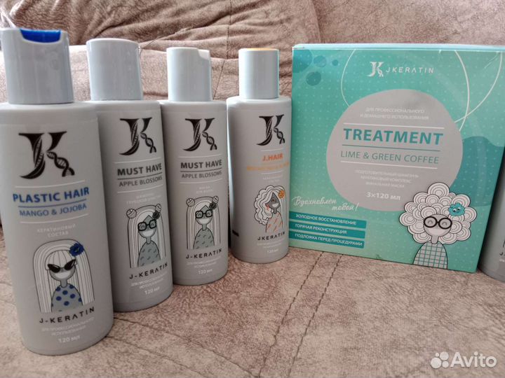 Набор для реконструкции волос j-keratin