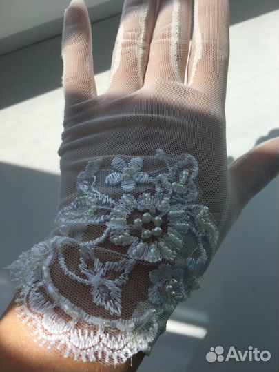 Свадебные перчатки