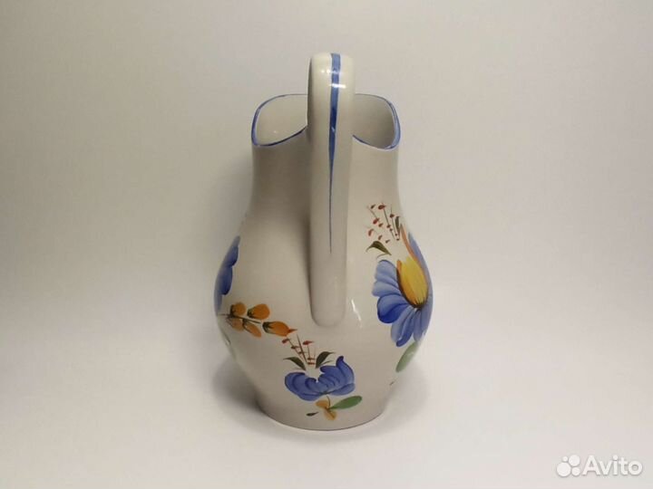 Фарфоровый Кувшин Фарфор СССР Ручная Роспись