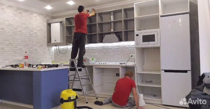 Сборка мебели /Сборка кухни