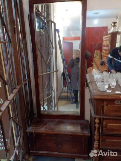 Зеркало с тумбой СССР