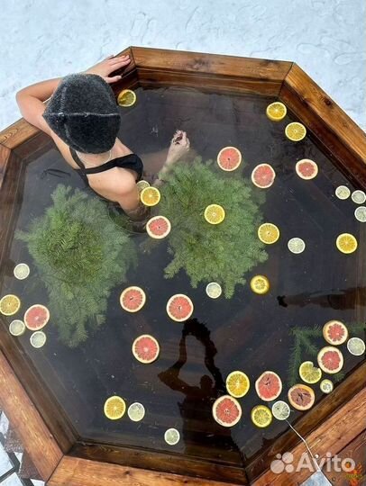 Банный чан/Купель.Уличная баня