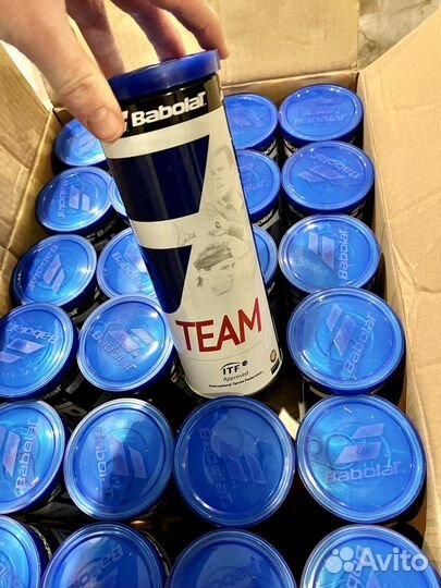 Теннисные мячи Babolat Team новые