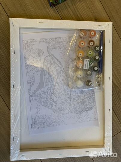 Рисование по номерам Лесная история и Дивный сад