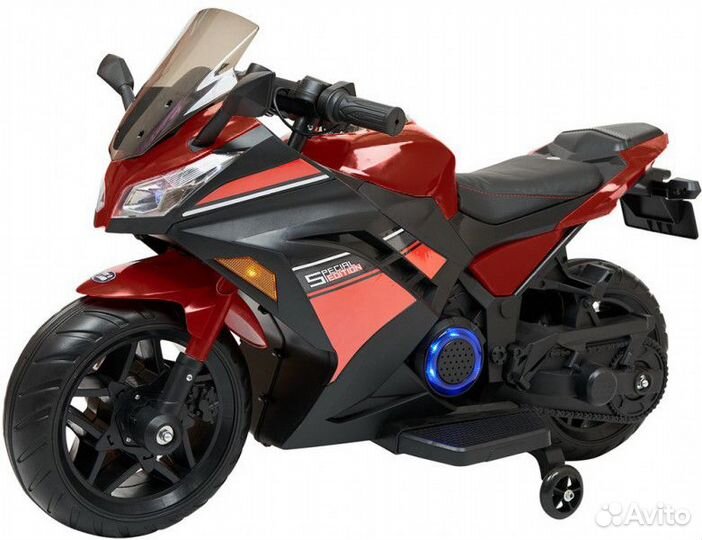 Детский электромотоцикл Kawasaki Ninja Red