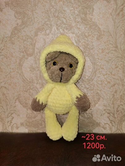 Игрушки амигуруми, ручная работа