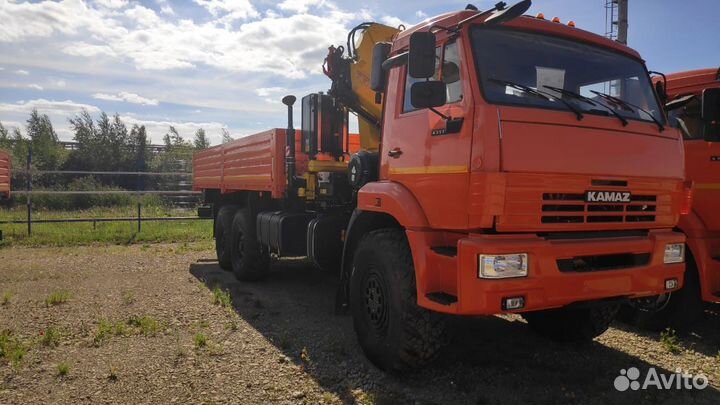 КАМАЗ 43118 с КМУ, 2024