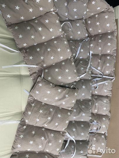 Бортики в детскую кроватку