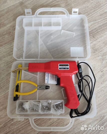 Паяльный пистолет пластика бамперов и скобы