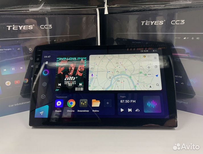 Магнитола Teyes CC3 3/32 для Kia Rio 4