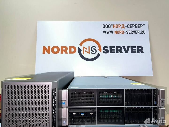 Сервер HP DL380 Gen9 18SFF 2x E5-2690 v3 256GB