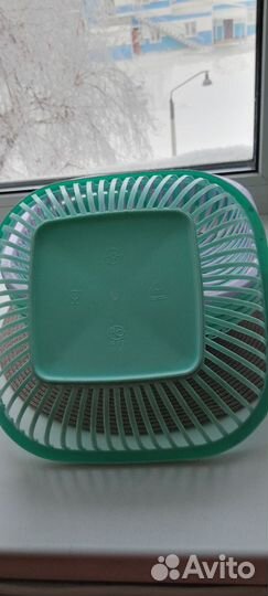 Корзинка пластиковая для продуктов цена за все