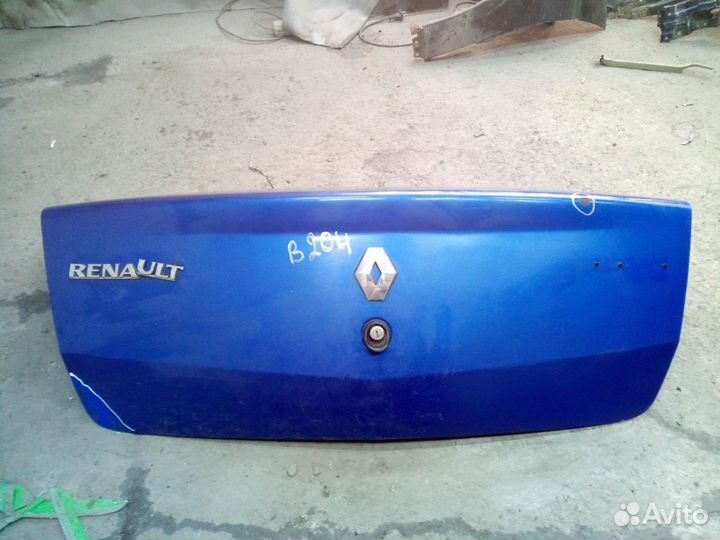 Крышка багажника renault logan 1