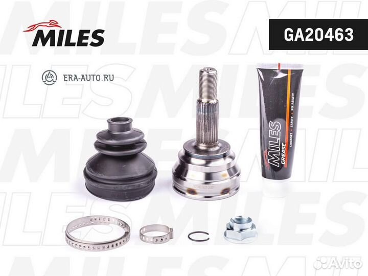 Miles GA20463 ШРУС toyota camry/carina 1.3-1.8 86