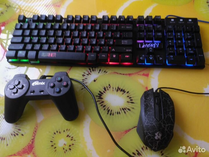 Клавиатура, мышь, геймпад