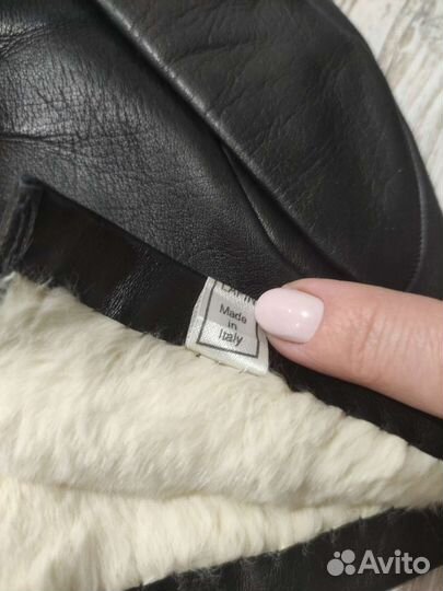 Перчатки кожаные Италия