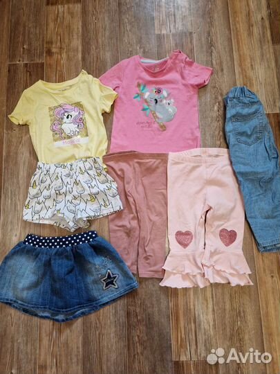 Пакет вещей на девочку 86