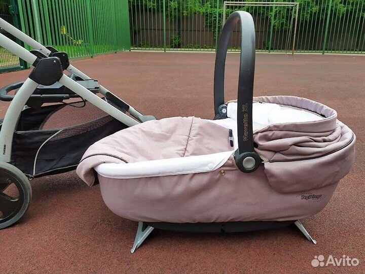 Коляска люлька Peg Perego Navetta XL, база Book