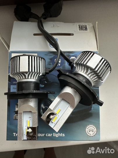 Светодиодные лампочки h4 philips