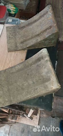 Башмаки противооткатныйе железные Бампер усилинный