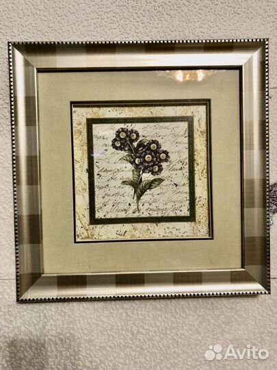 Репродукции в рамках и панно 