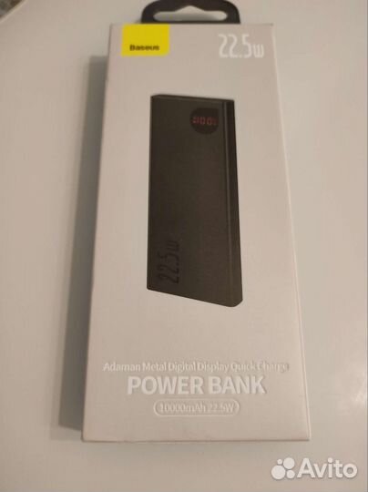 Power bank baseus 22.5w 10000 mAh