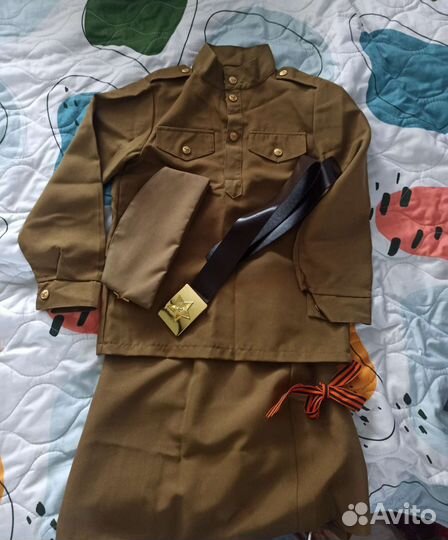 Детская военная форма для девочки