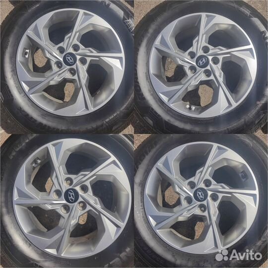 Колёса лето 235/65R17 Hyundai Tucson,Santa Fe ориг