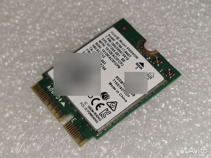 Адаптер WiFi m2 Intel 9560NGW cnvi 2,4G/5G