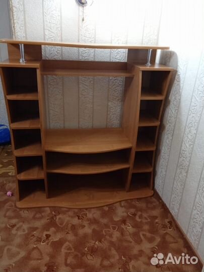 Стенка деревянная бу