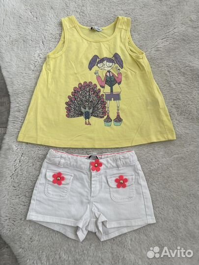 Шорты футболка Jacobs, Chloe, Dkny zara 5 лет